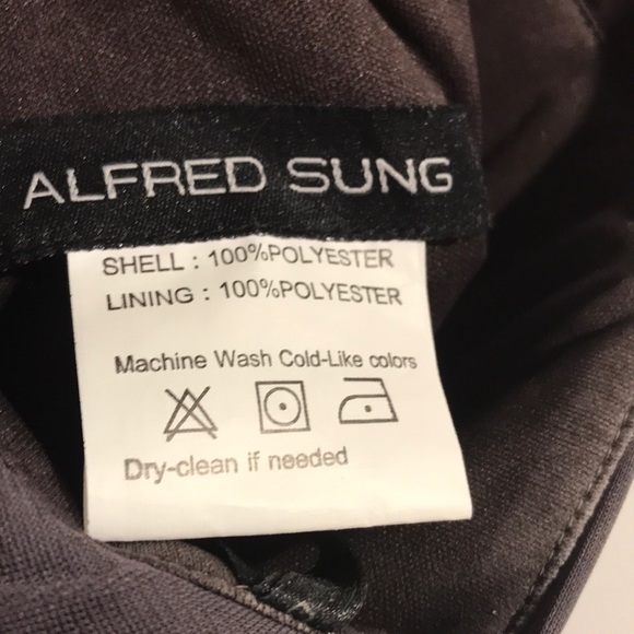 Alfred Sung gown - Picture 5 of 6